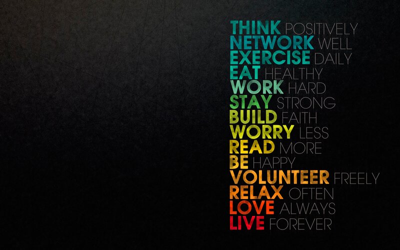 Text-based Motivational Poster — Black, Inspirational, Digital Art