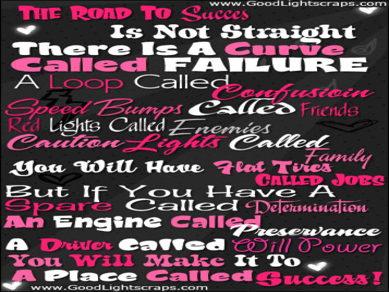 Text-based Motivational Quote — Black