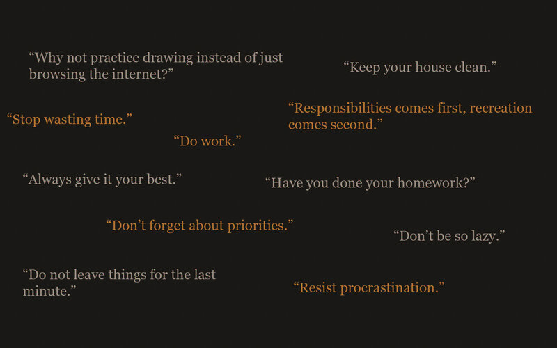 Text-based motivational quotes