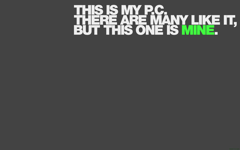 text-based pc wallpaper