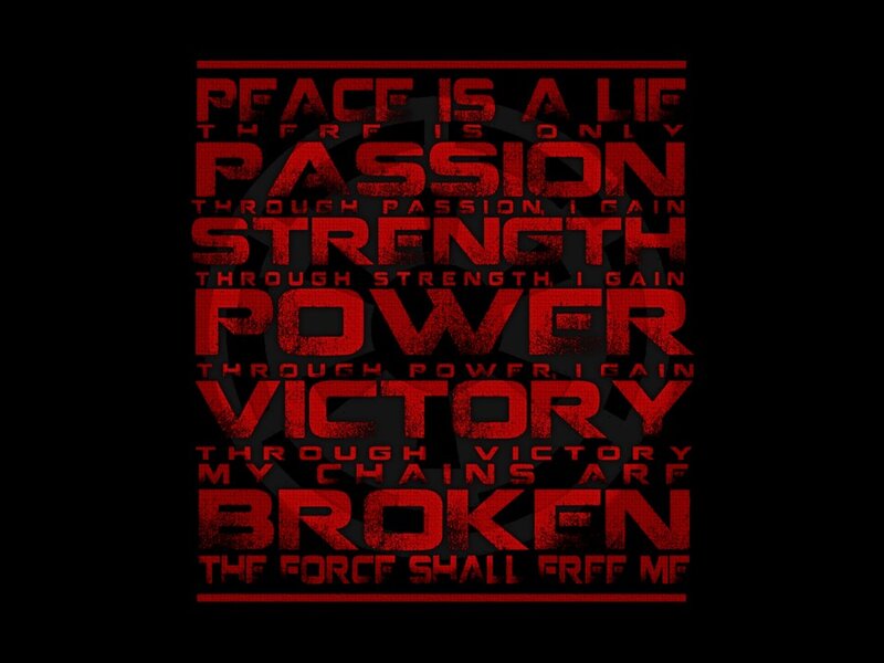 text-based quote art