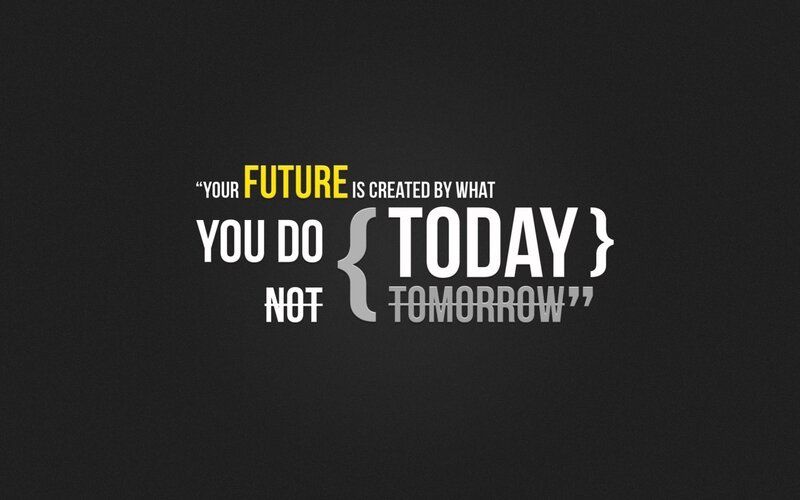 Text-based Quote — Black, Motivational, Minimalist, Text, White, Yellow