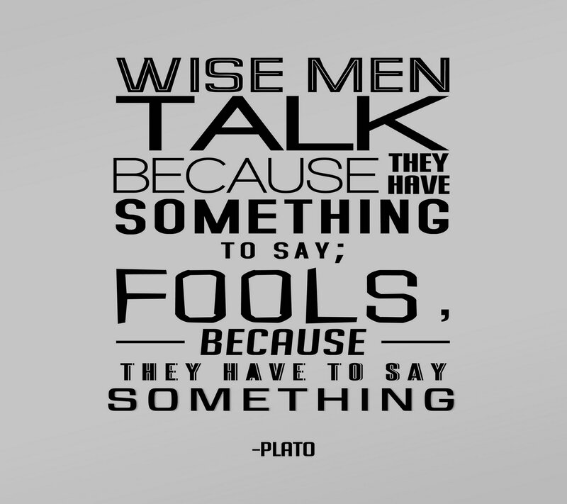 Text-based Quote — Black, Thoughtful, Minimalist
