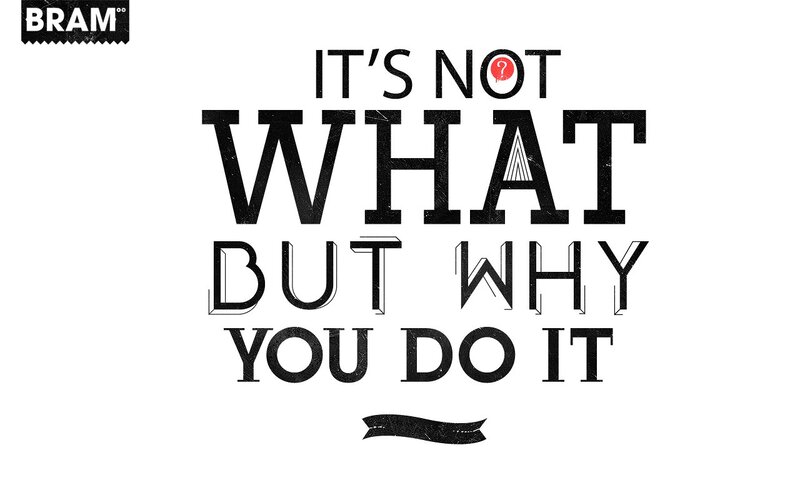 Text-based Quote — Black, Thoughtful, Vector Art