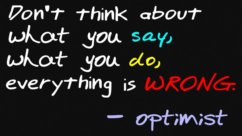 Text-based Quote — Black