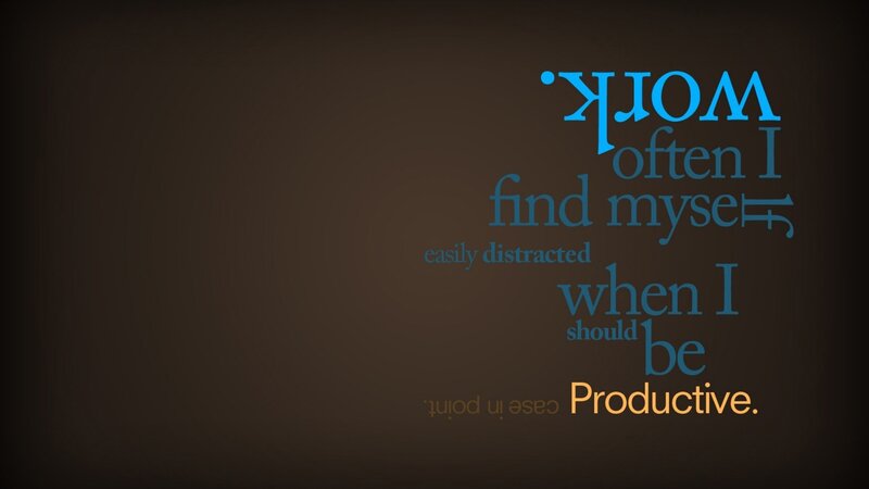 Text-based Quote on Dark Background