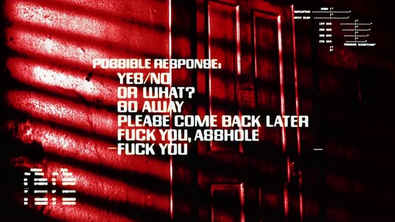 text-based response options
