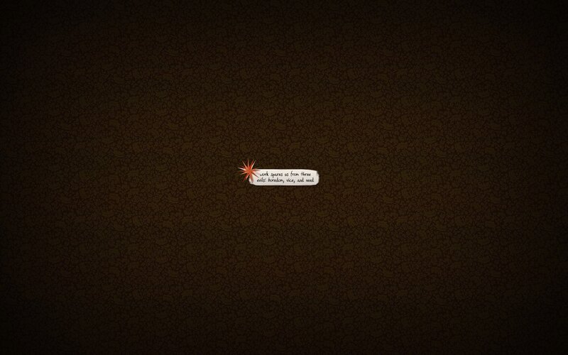 Text Bubble on Patterned Background