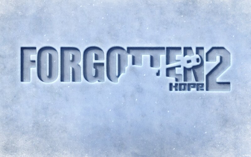 Text Carved in Ice
