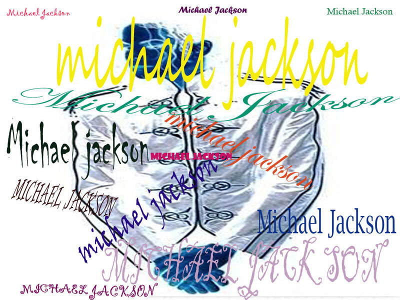 Text Collage of a Name