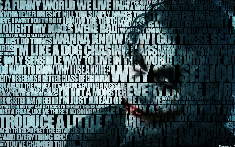 Text Collage with Face