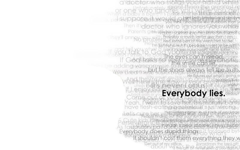 text collage with quote