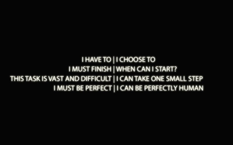 Text contrast comparison