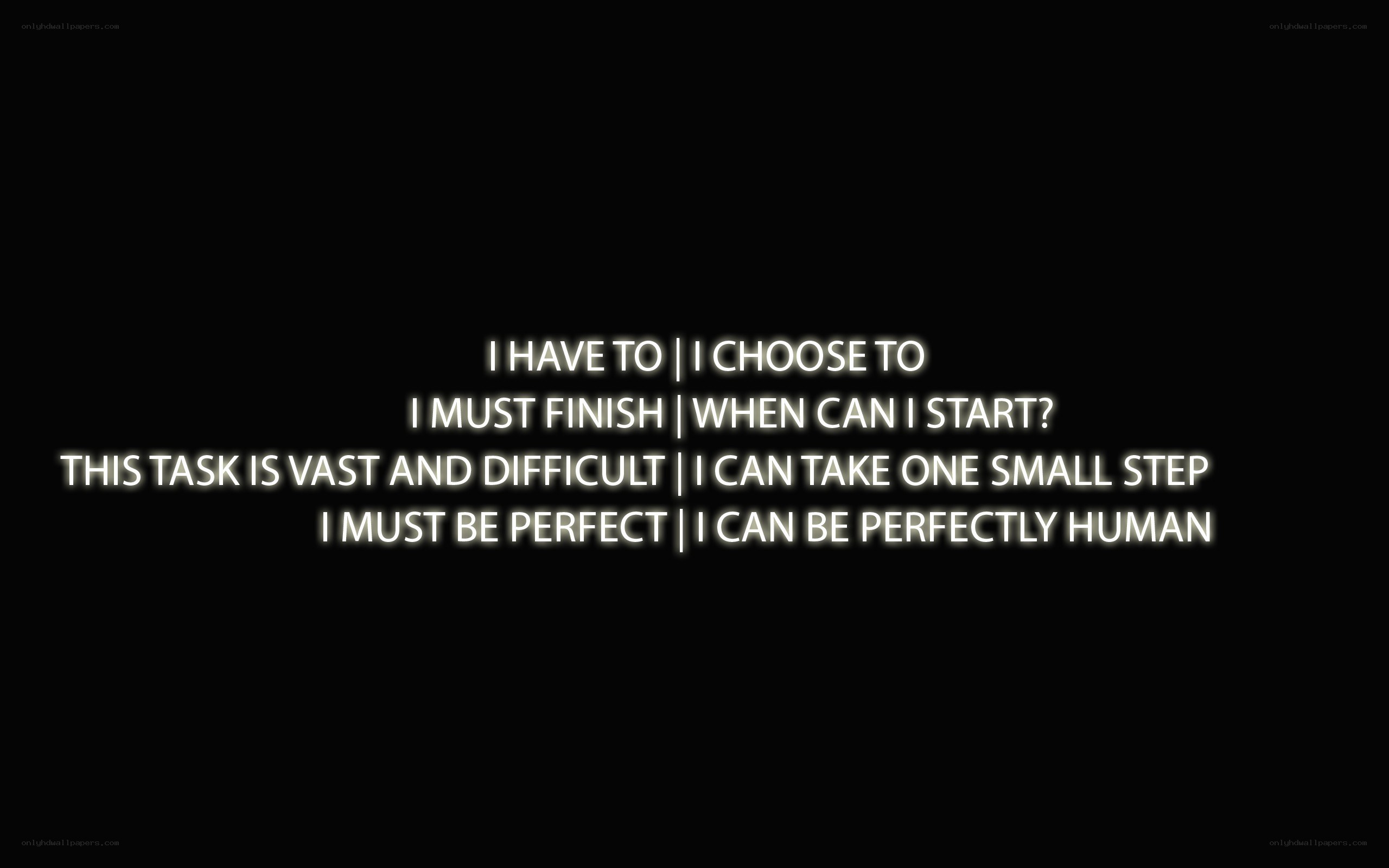 Text contrast comparison