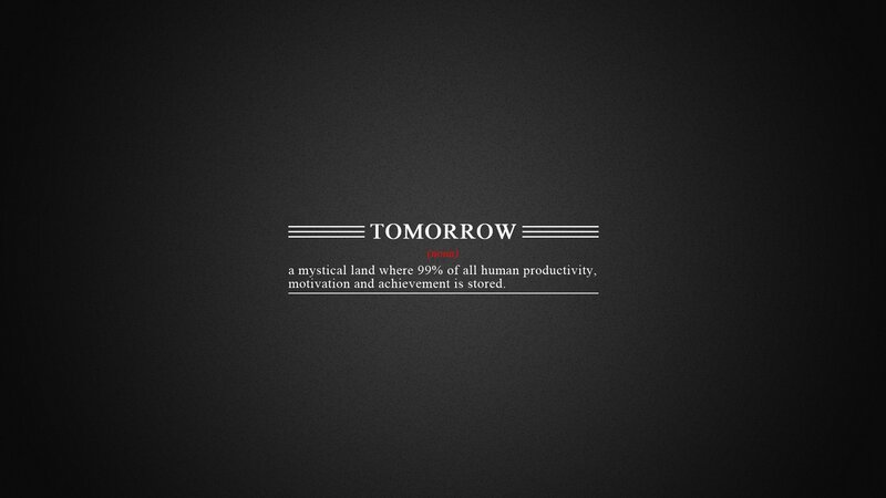 Text Definition of Tomorrow