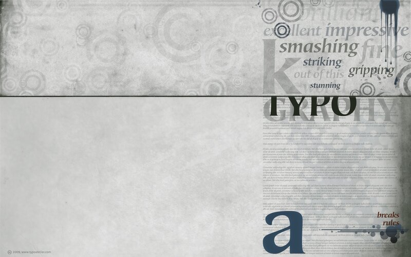 text design with words