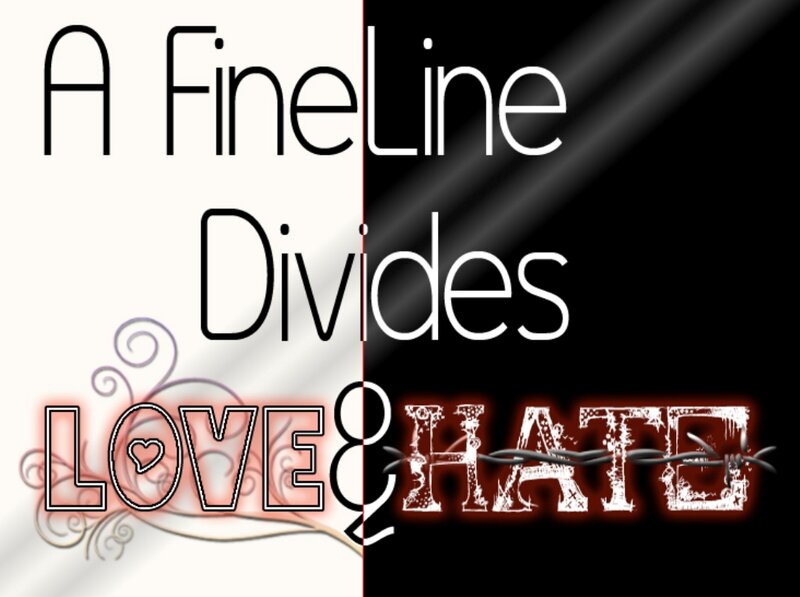 Text Dividing Love and Hate