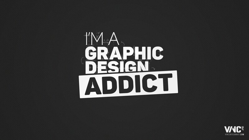 Text Graphic on Black