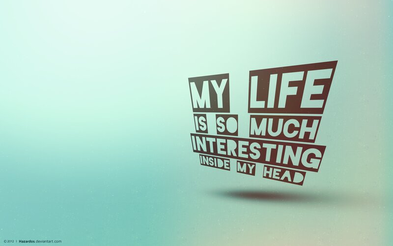 Text Graphic on Gradient