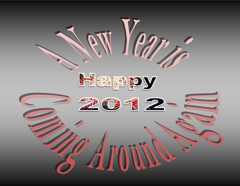 Text Graphic with Fireworks