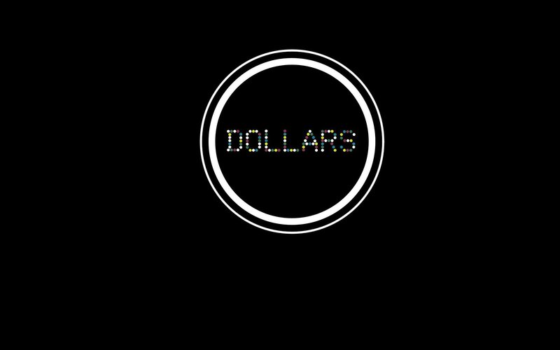 Text in a Circle — Black, Minimalist