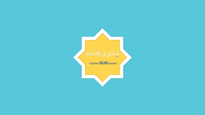 Text in a Star Shape — Blue