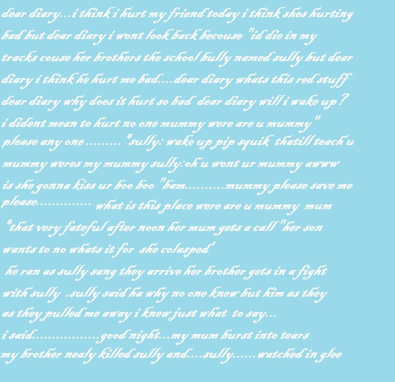Text in Diary Format