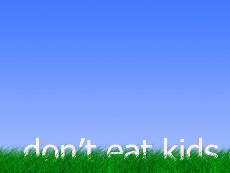 Text in Grass