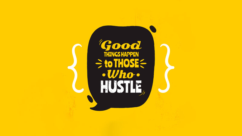 Text in Speech Bubble — Yellow