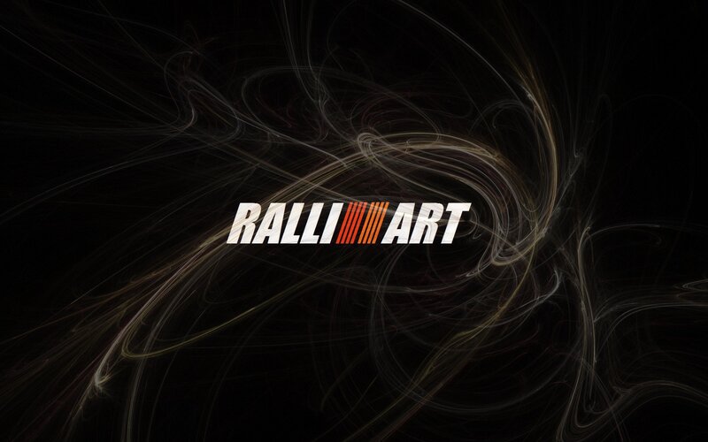 Text Logo on Abstract Background — Black, Dynamic