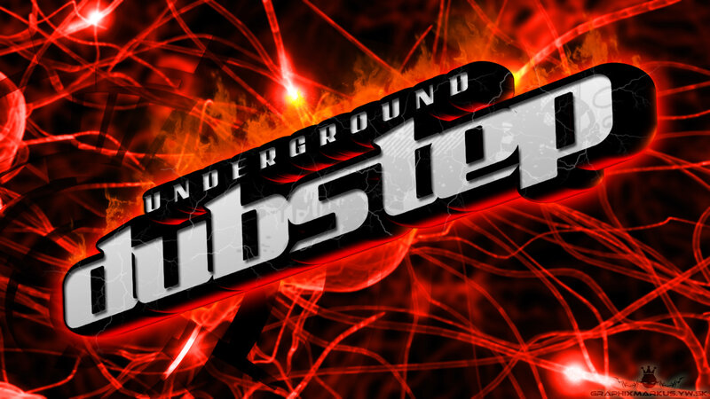 Text Logo on Abstract Background