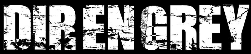 Text Logo on Black Background — Bold, Vector Art