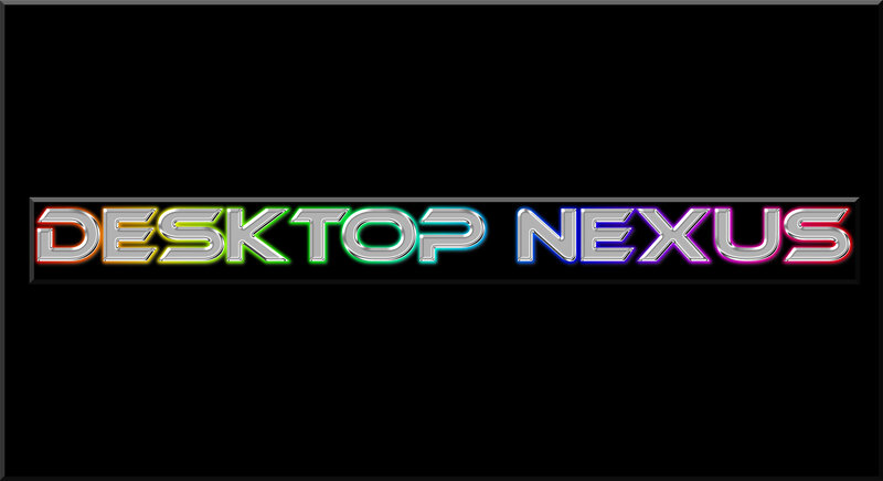 Text Logo on Black — Futuristic, Digital Art