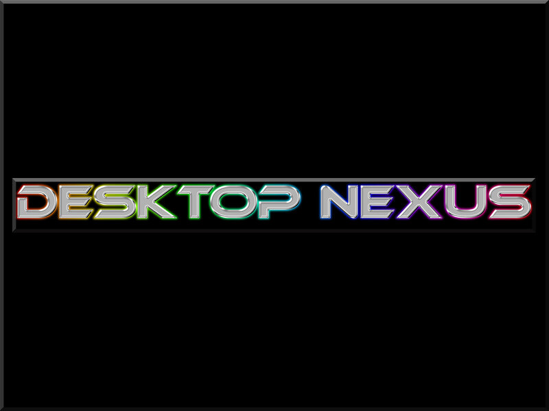 Text Logo on Black — Futuristic