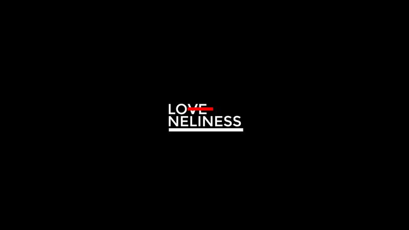 Text Logo on Black — Neutral, Minimalist, Line