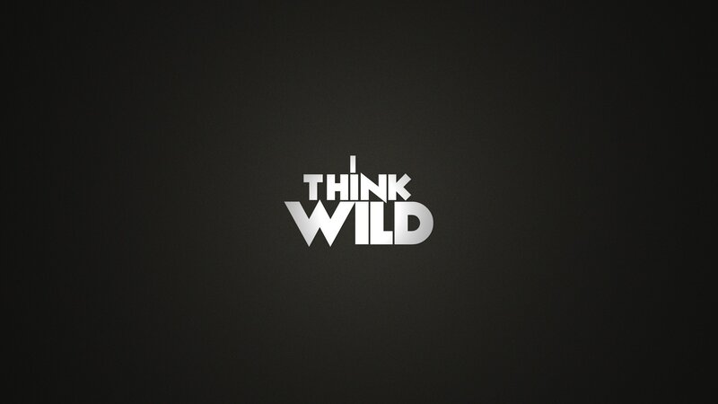 Text Logo on Black — Neutral