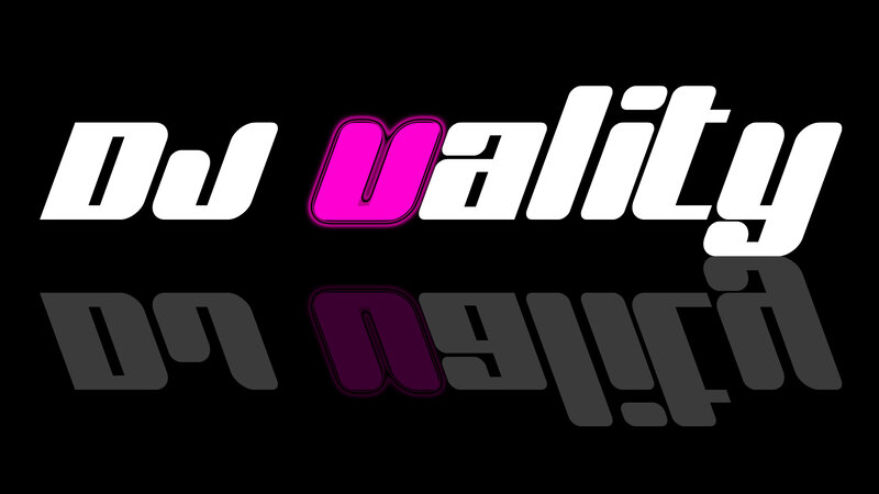 Text Logo on Black