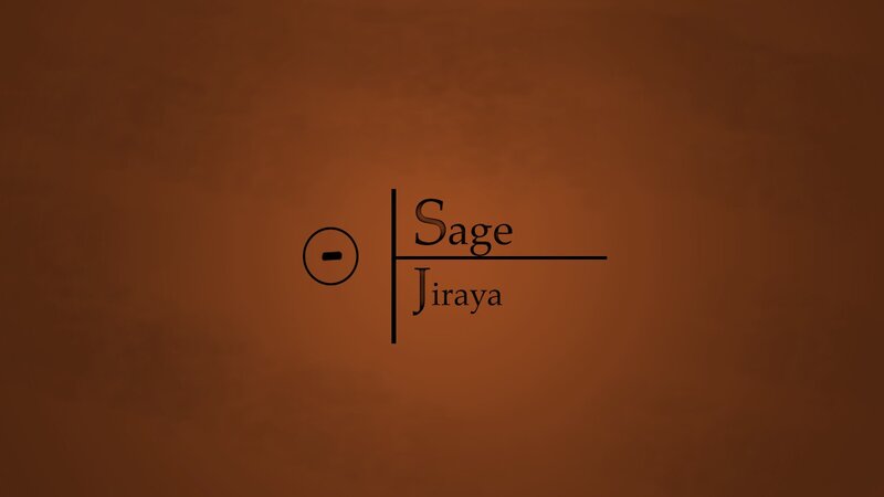 Text Logo on Brown Background