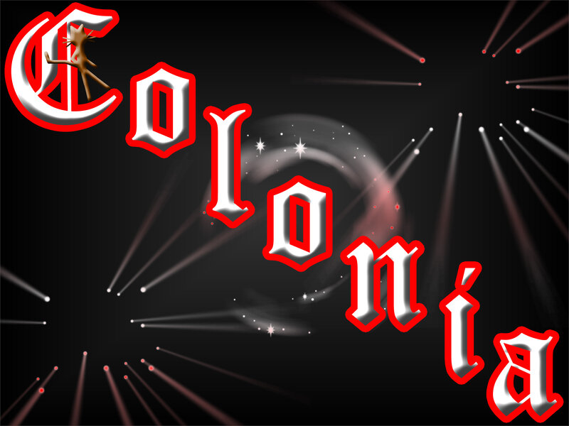 Text Logo on Dark Background — Black, Dramatic, Digital Art, Light Beams