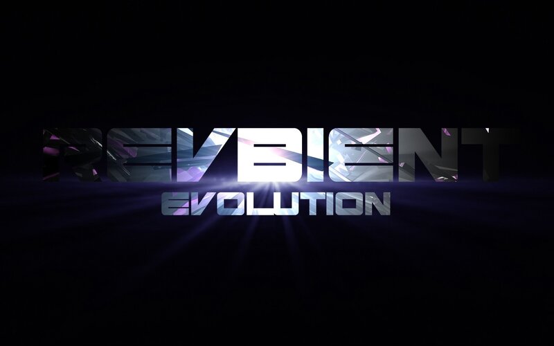 Text Logo on Dark Background — Black, Dramatic, Digital Art, Light Rays