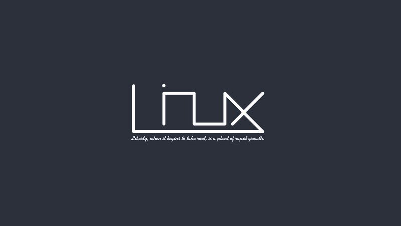 Text Logo on Dark Background — Dark Gray