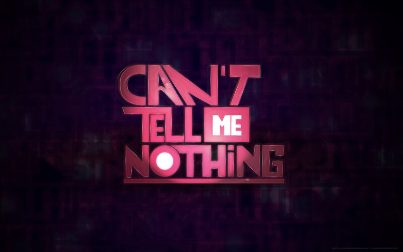 Text Logo on Dark Background — Pink