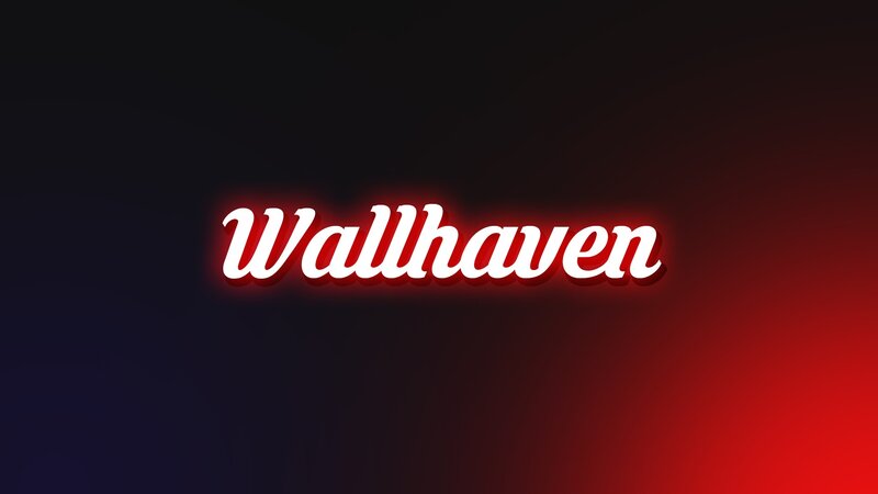 Text Logo on Gradient — Red, Dramatic