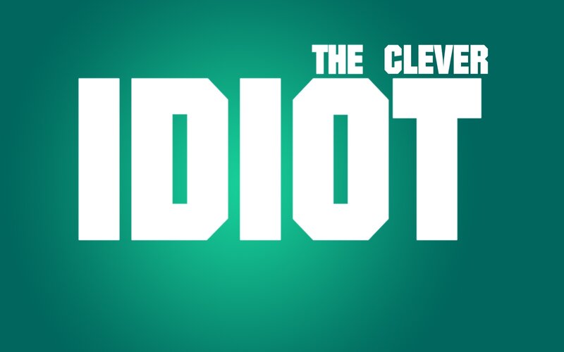 Text Logo on Green Background