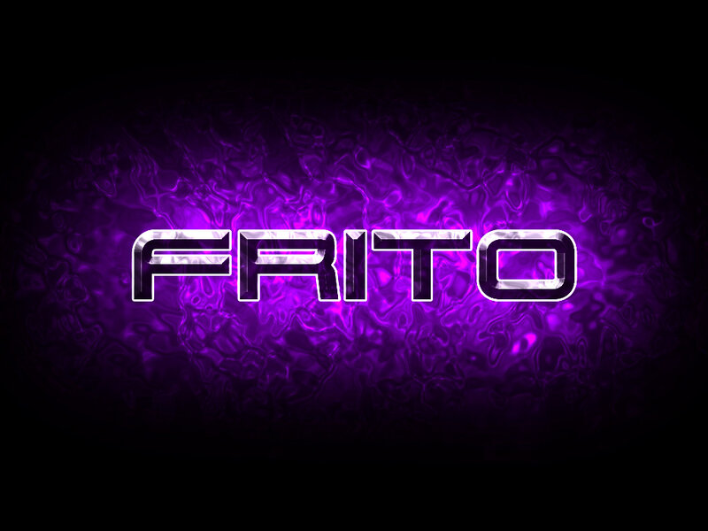 Text Logo on Purple Background