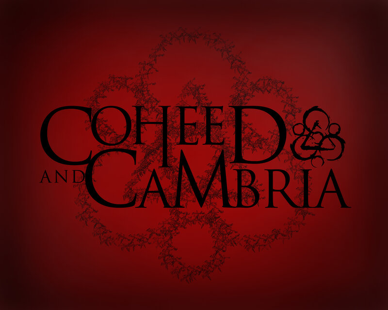 Text Logo on Red Background — Dramatic, Digital Art