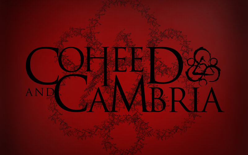 Text Logo on Red Background — Dramatic