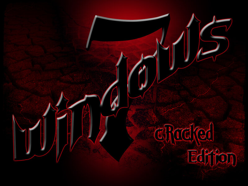 Text Logo on Red Background