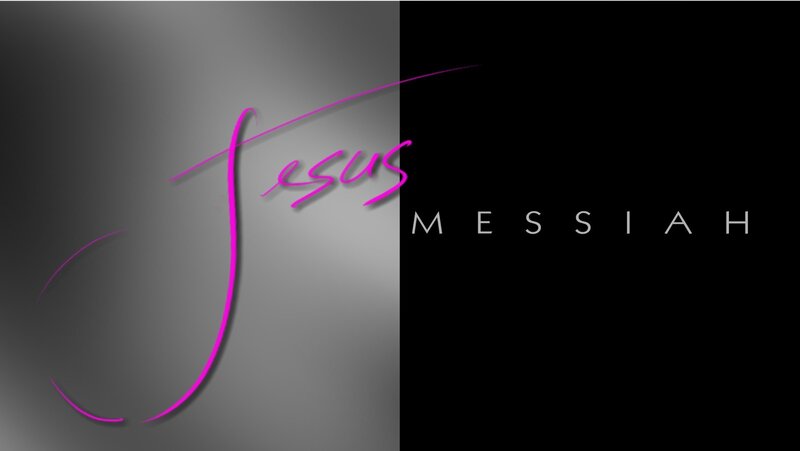 Text Logo on Split Background