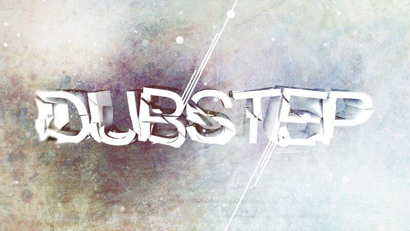 Text Logo on Textured Background — White, Abstract